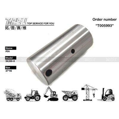 Durabilidade Transmissão de potência YN15V00037S010 SK210-8 Excavadora Viagem 2 Stage Gear Pin Para oficinas de reparação de máquinas