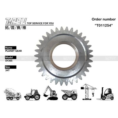 Aço tratado a calor DH420-7 Viagem 2 Etapa Planet Gear Excavator caixa de engrenagens - Disponível para expedição imediata
