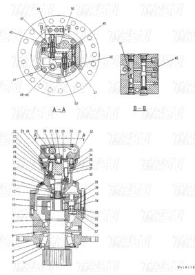 Excavadora Premium Motor Swing Drive Com Redutor Planetário Atualizado