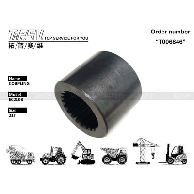 SA7117-30180 EC210B Excavadora Motor Hidráulico Combinação Preta com Aço
