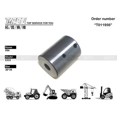 102-6504 E315-A Viagem de escavadeira 1 passo Pin de engrenagem Alta durabilidade