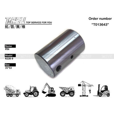 39Q6-12310 Fácil de instalar R220-9 Swing de escavadeira de 1 estágio Pin de engrenagem para sistema de transmissão de escavadeira