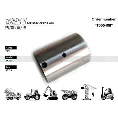 YN53D00008S028 Compatibilidade com SK200-7 Excavator Travel 1 Stage Gear Pin Drive Motor Hidráulico Excavator Travel Gear Box