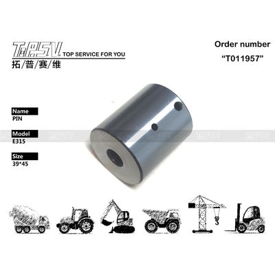 102-6509 E315 Excavadora de alta potência Viagem de 2 estágios Pin de engrenagem com tratamento térmico