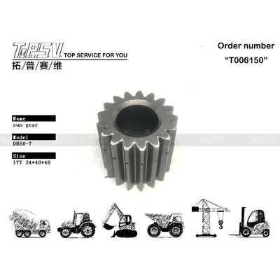 XKAY-00397 Alta Durabilidade DH60-7 Excavadora Viagem 2 Etapa Motor de Acionamento de Engrenagem Solar Para Oficinas de Reparação de Máquinas