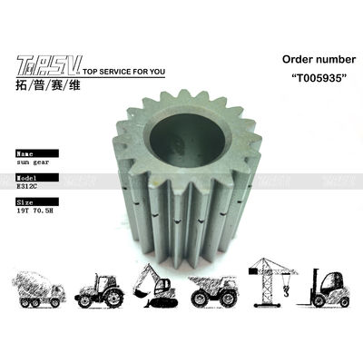 165-5867 Alta Durabilidade E312C Excavadora Viagem 2 Etapa Sun Gear Ver imagem