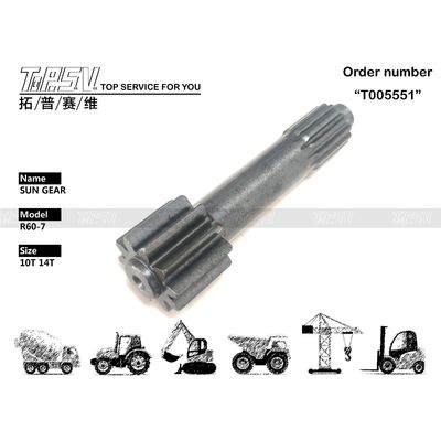 XKAY-00404 Cor Preto R60-7 Excavadora Viagem 1 Estágio Solar Engrenagem Hidráulica Motor Acionamento Compatibilidade Compatível com Vários Excavadores