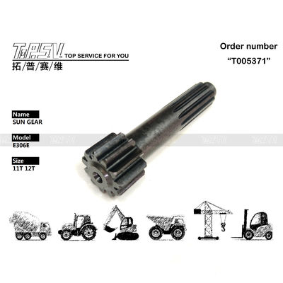 Compativel E306E Excavator Viagem 1 estágio Solar Gear Para Vários Modelos Redutor Planetário Em Máquinas