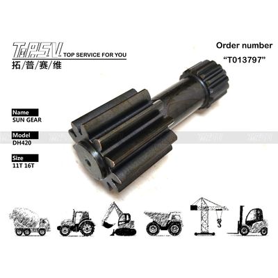 2101-7027A Redutor planetário DH420-7 Viagem de escavadeira 1 estágio Sun Gear Redutor Peças de engrenagem para sistema de transmissão de escavadeira