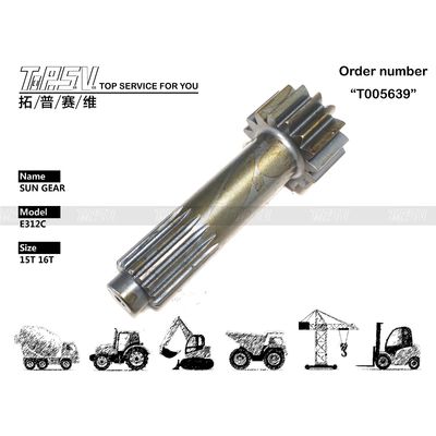 191-2624 E312C Excavadora Viagem 1 Estágio Solar Gear Gearbox de com alta capacidade de torque
