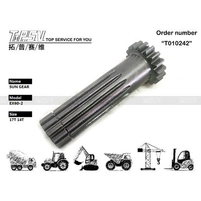 2031498 Instalação simples EX60-2 Excavadora Viagem 1 Etapa Solar Engrenagem Para Mineração de Energia Excavadora Sistema de Transmissão