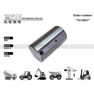 39Q6-42300 Transmissão de potência R220-9 Excavadora Viagem 1 Stage Gear Pin