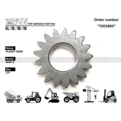 Embalagem de transporte SK60-5 Escavação balanço 1 estágio engrenagem planetária para máquinas de construção material de aço