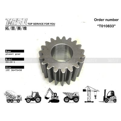 9727159 Aço redondo EX120-1 Balanço de escavadeira de 2 estágios Engrenagem planetária para máquinas
