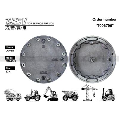 2051690 aço ZX240-3 Excavator Final Drive Cover Para modelos de escavadeiras Hyundai Compatível e durável aço