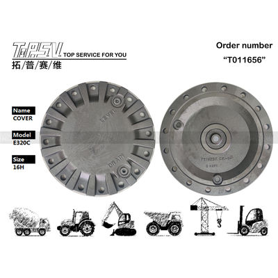 7Y-1426 Material de aço E320C Excavadora Final Drive Cover Alta durabilidade