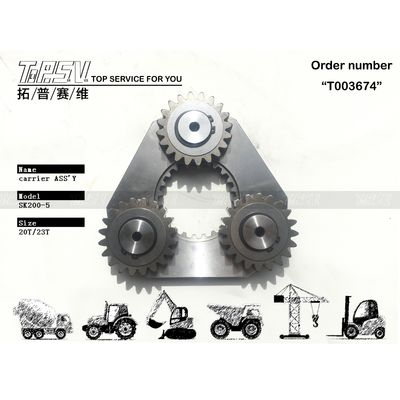 Origem SK200-5 Escavação balança 1 estágio transportador Assy para escavadoras