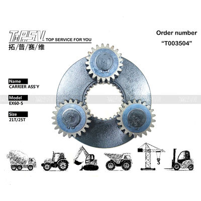 Acionamento hidráulico de motor de trabalho pesado EX60-5 Escavação balanço 1 estágio transportador ASSY Instalação de malha de engrenagem Incluído