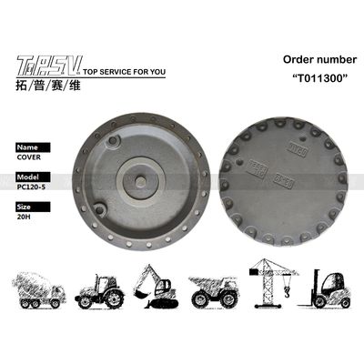 203-27-53232 Alta precisão PC120-5 Cobertura do motor de viagem da escavadeira para manutenção de óleo de engrenagem fácil em operações de trabalho pesado