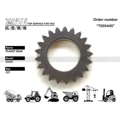 296-6230 Número de dente Visualizar imagem E336D Excavadora Viagem 1 estágio Engrenagem planetária com malha de engrenagem e motor hidráulico
