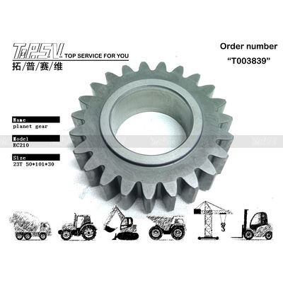 SA7118-30420 Fundação de Construção de Engenharia Rodoviária EC210B Escavação Balança 1 Etapa Planeta Redutor Peças de engrenagem com técnica de forja