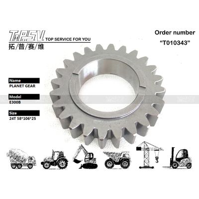 094-6437 Compatibilidade E300B Excavadora Viagem 1a fase Equipamento planetário com técnica de forja e sacos seláveis Embalagens de transporte