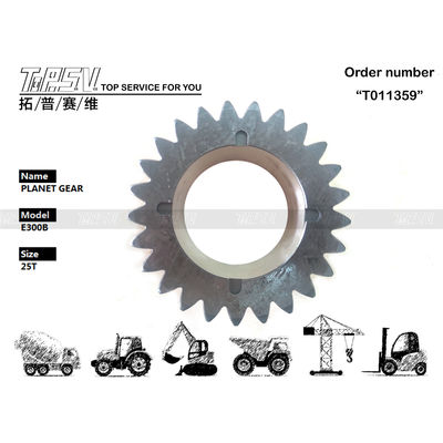 094-1535 Motor hidráulico E300B Excavadora Swing 2 Etapa Engrenagem planetária com técnica de forja e instalação de malha de engrenagem