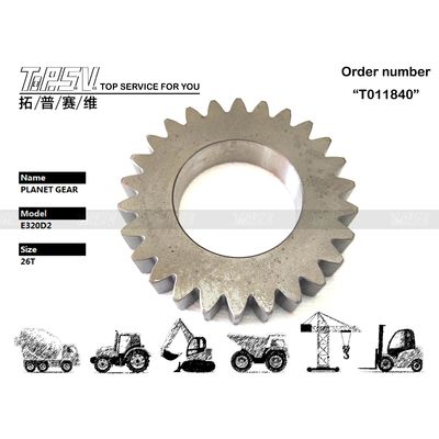 367-8365 Instalação de malhas de engrenagem E320D2 Excavador durável Balanço de 1 estágio Caixa de engrenagens planetária Tipo de redutor