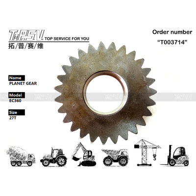 Aço EC360 Balanço de escavadeira de 1 estágio Engrenagem planetária Componente essencial para a função do powertrain