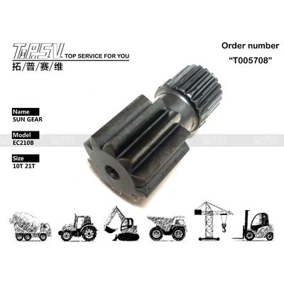 SA7117-30330 EC210 Excavadora Viagem 1 Caixa de engrenagem solar para rotação suave e duradoura