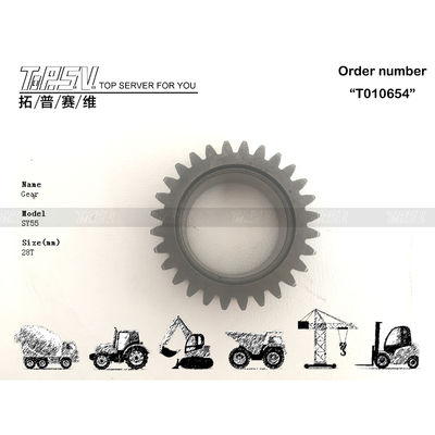 SY55 Excavator Travel 2 Stage Planetary Gear In Road Engineering Fundação de Construção