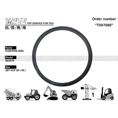 VOE14667679 Instalação de malhas de engrenagem SG3870 Excavador de viagem Floating Seal Kit para transporte imediato