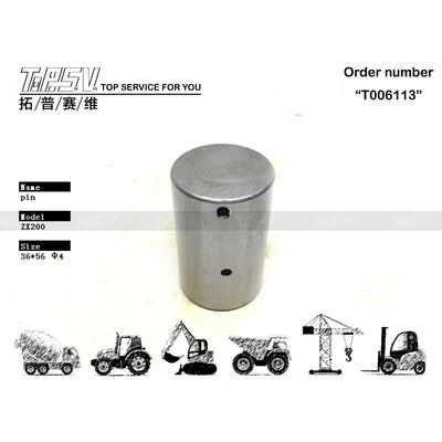 4402086 ZX200 Excavadora Viagem 2 Stage Gear Pin Fácil instalação