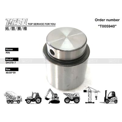 K9002264 Material de Aço R290-3 Pino de Engrenagem de 2 Estágios para Deslocamento de Escavadeira para Máquinas Pesadas