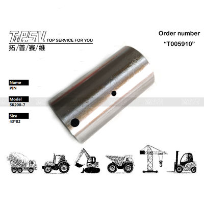 YN53D00008S012 Cor preta SK200-7 Excavadora Viagem 2 Stage Gear Pin Gearbox