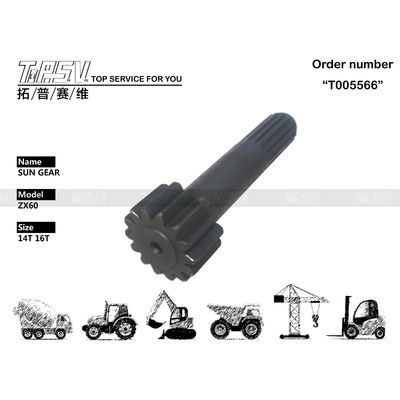 0922107 ZX60 Excavadora Viagem 1 Etapa Solar Caixa de engrenagens para máquinas