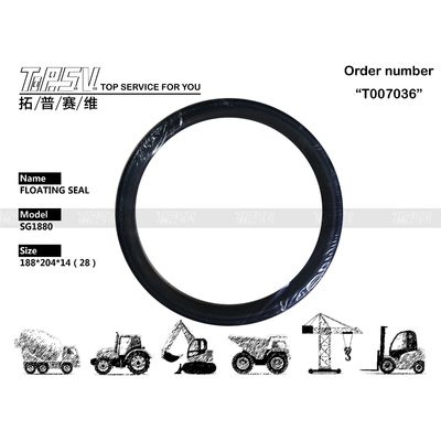 SG1880 ZX60 Excavadora Viagem Floating Seal Máquinas Excavadora Kit de Selo Hidráulico