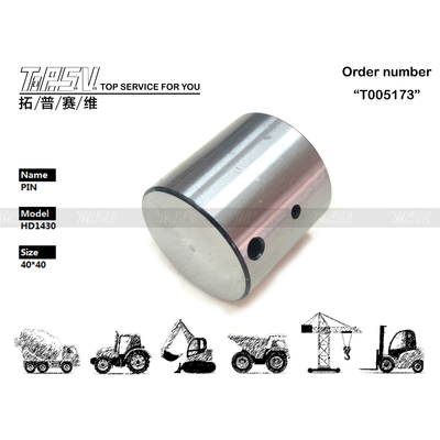 Fácil de instalar HD1250-7 Excavadora Viagem 1 Stage Gear Pin Para oficinas de reparação de máquinas