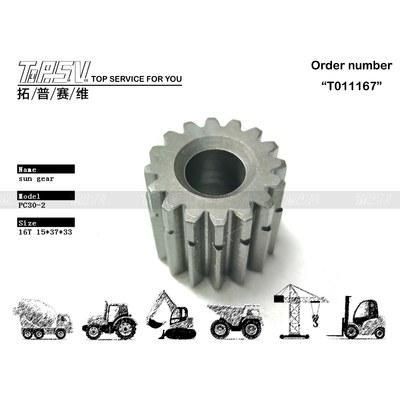 Alta precisão PC30-2 Excavadora Viagem 2 Etapa Sun Gear