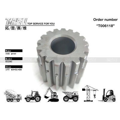 7Y-1430 Excavador de alta precisão E320C Viagem de 2 estágios Solar Gear com motor hidráulico e redutor planetário