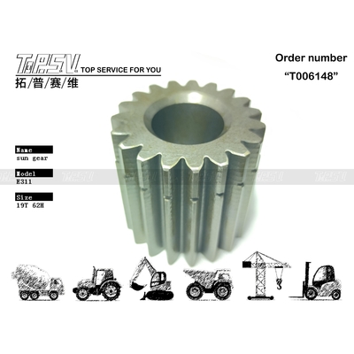 6I-6518 Alta precisão E311 Excavadora Viagem 2 Etapas Sun Gear fácil de instalar