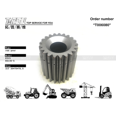 136-2833 Acionamento do Motor Hidráulico E315 Escavadeira Deslocamento 2 Estágios Engrenagem Solar Para Operação Suave e Fácil