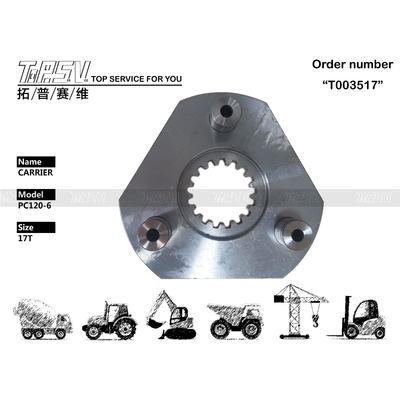 203-26-61120+201-26-62240 Escavadeira PC120-6 Conveniente, Balanço de 1 Estágio com Instalação de Engrenagem e Embalagem de Transporte em Saco Fechado