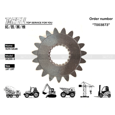 YN32W01007P1 Alta precisão SK200-5 Escavação balança 1 estágio Sun Gear para máquinas de escavação pesadas
