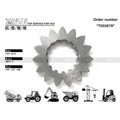 Sistema de transmissão de excavadora de alta precisão de balanço de 1 estágio