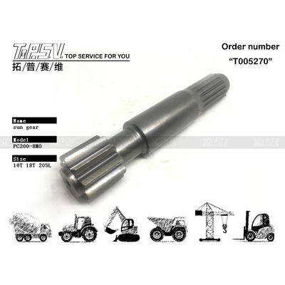 Engrenagem solar de 1 estágio do redutor planetário de deslocamento da escavadeira PC200-8MO