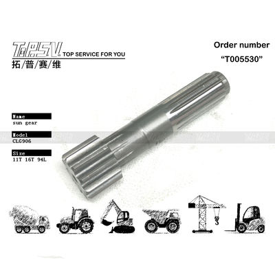 Motor de acionamento do trânsito do escavador Steel CLG906 1 estágio Sun Gear para projetos de construção pesada e muito mais