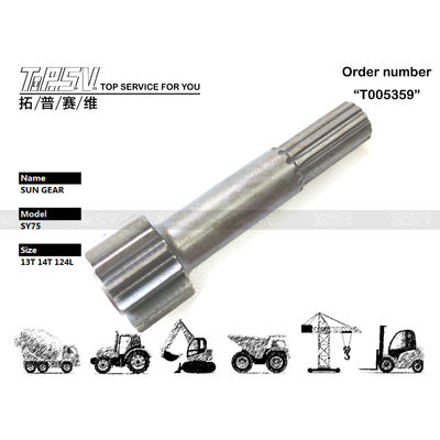 Origem SY75 Excavadora Viagem 1a Fase Sun Gear Saco de transporte embalado