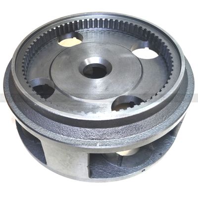 NA00325 Transportador de 2 estágios para deslocamento de escavadeira DX220 para embalagem de transporte em saco selado dentro das oficinas de reparo de máquinas com tecnologia avançada