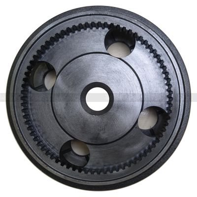 NA00325 Transportador de 2 estágios para deslocamento de escavadeira DX220 para embalagem de transporte em saco selado dentro das oficinas de reparo de máquinas com tecnologia avançada